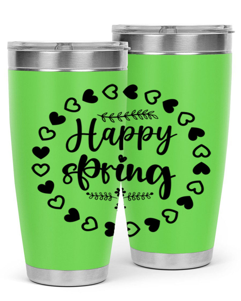 Happy Spring 174#- spring- Tumbler