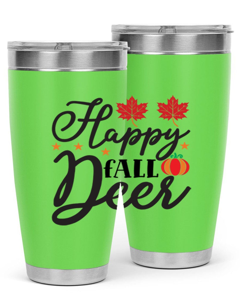 Happyfalldeer 254#- fall- Tumbler
