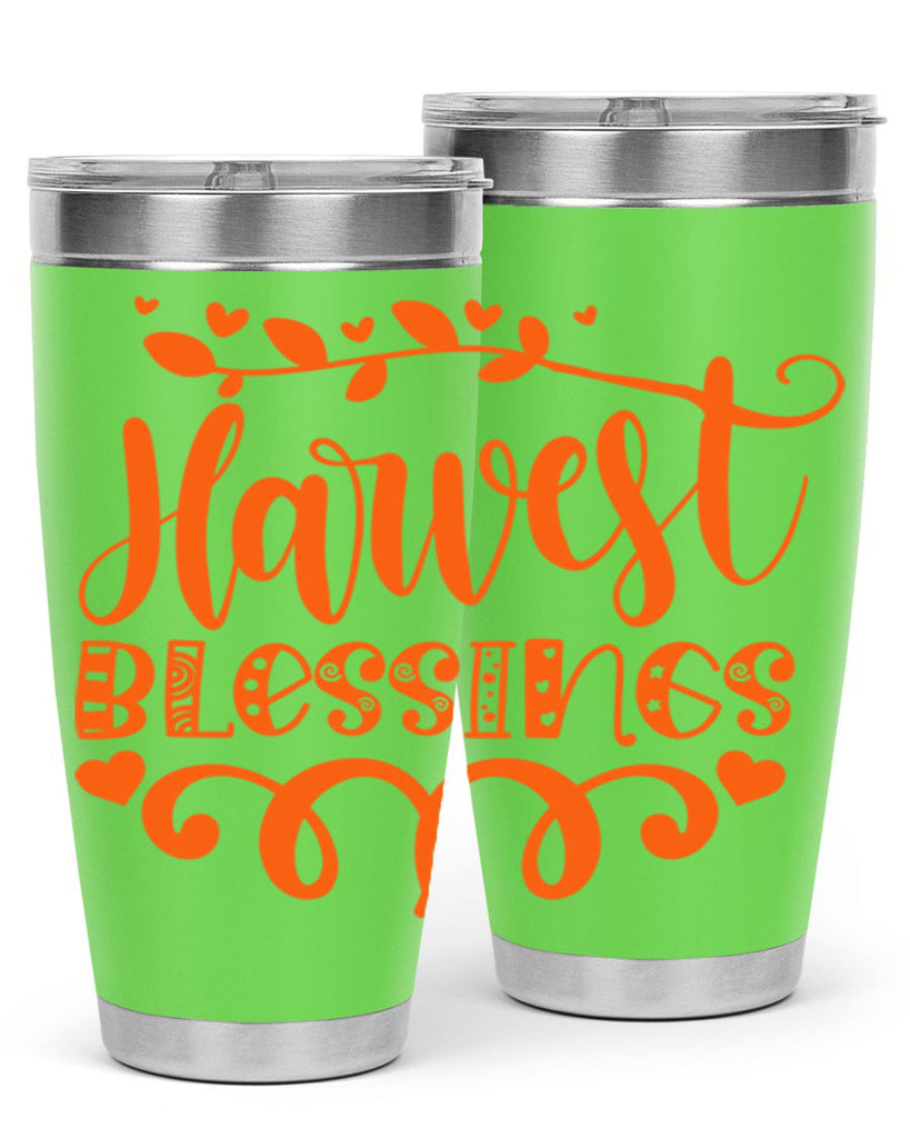 Harvest Blessings 266#- fall- Tumbler
