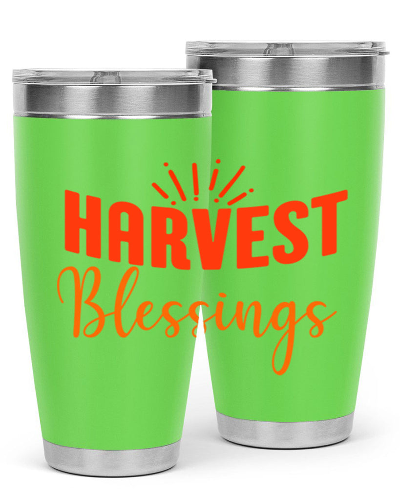 Harvest Blessings Design 264#- fall- Tumbler