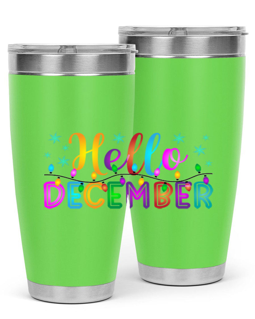 Hello December Winter 177#- winter- Tumbler