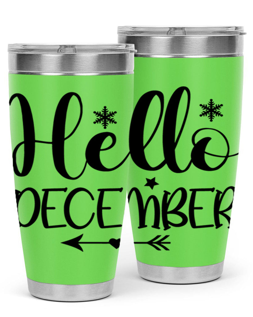 Hello December161#- winter- Tumbler