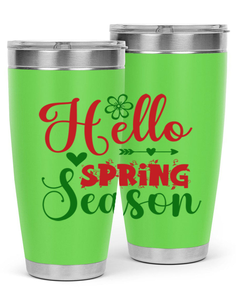 Hello Spring Season 224#- spring- Tumbler