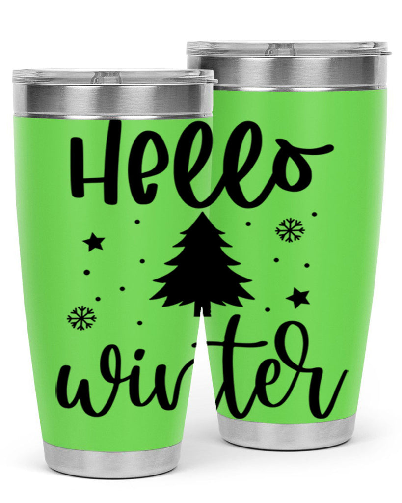 Hello Winter 162#- winter- Tumbler