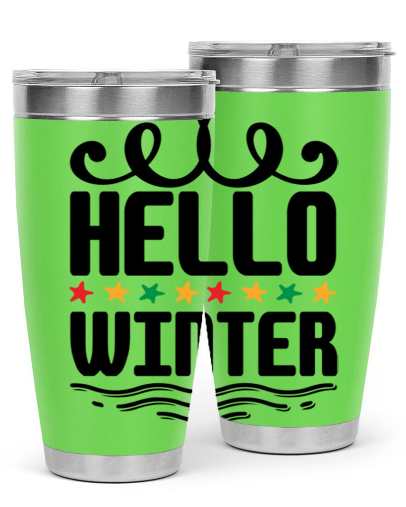 Hello Winter 185#- winter- Tumbler
