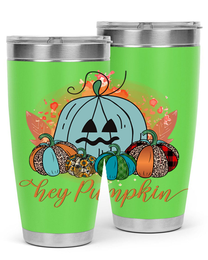 Hey Pumpkin 302#- fall- Tumbler