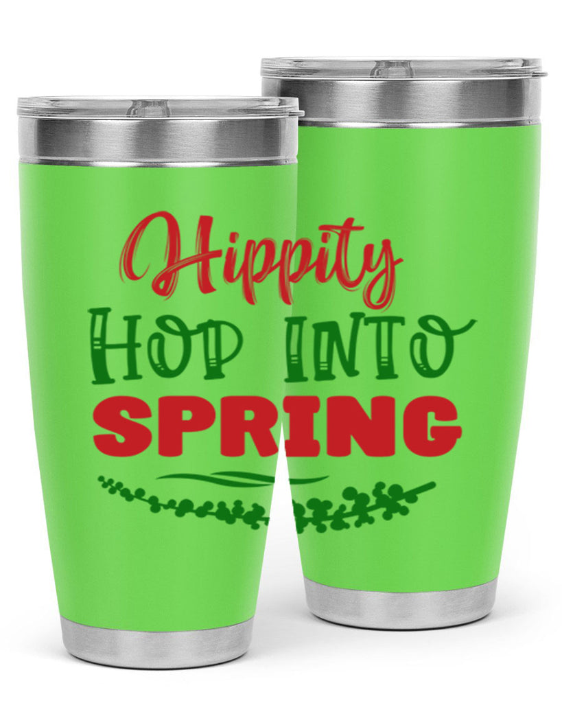 Hippity Hop into Spring 239#- spring- Tumbler