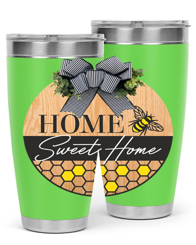 Home Sweet home bee and hive Mockup241#- spring- Tumbler