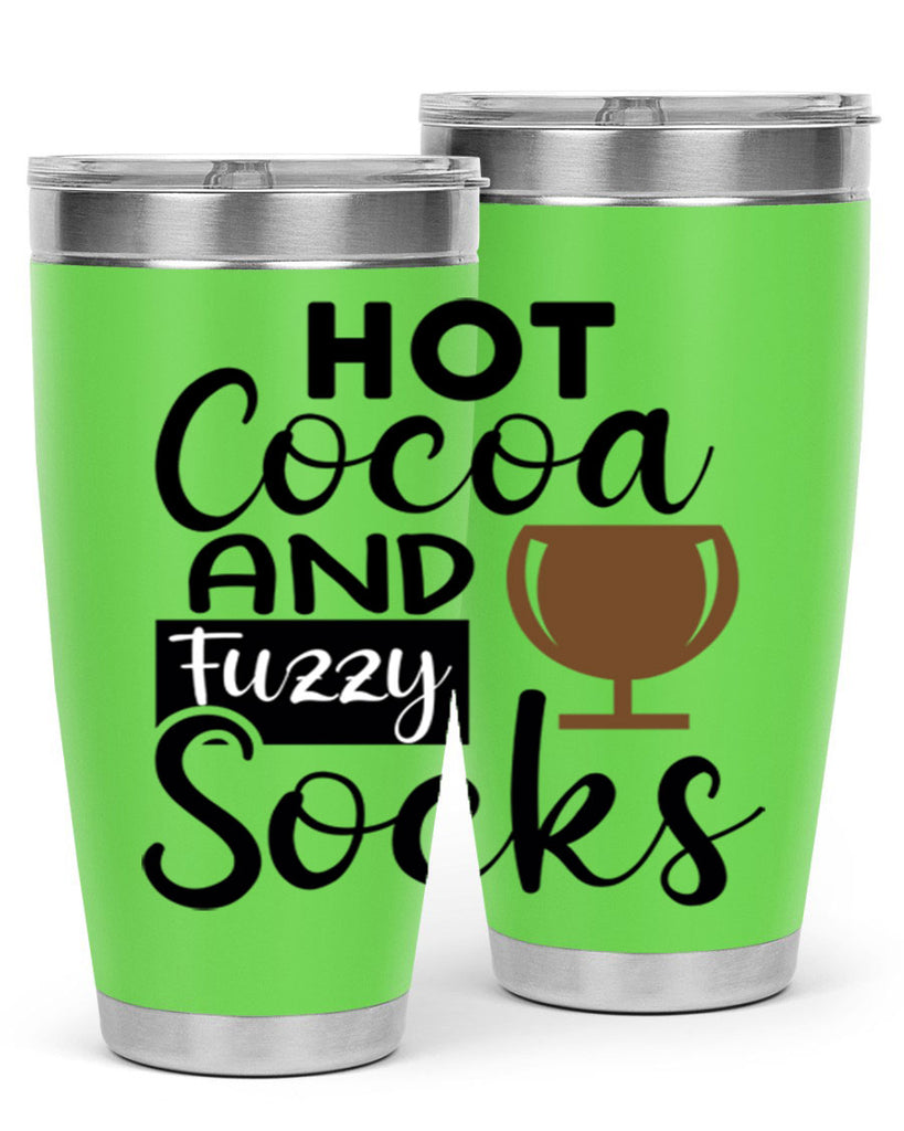 Hot Cocoa And Fuzzy Socks 218#- winter- Tumbler