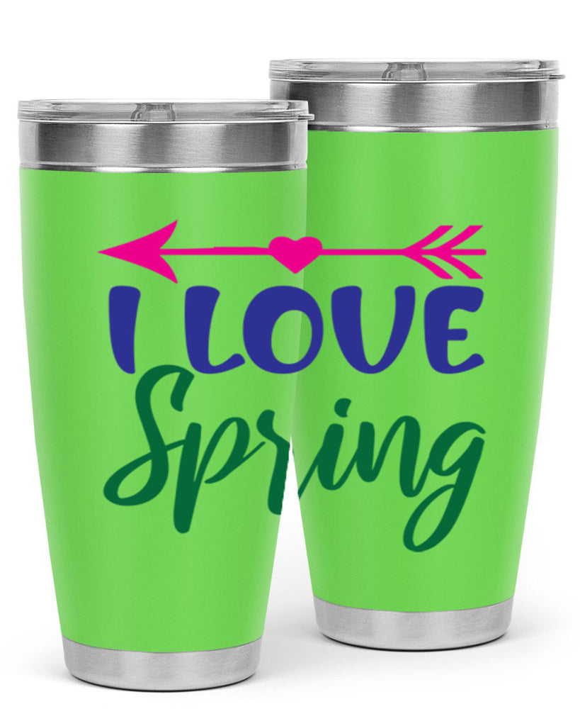 I Love Spring 272#- spring- Tumbler