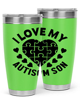 I love my Style 45#- autism- Tumbler