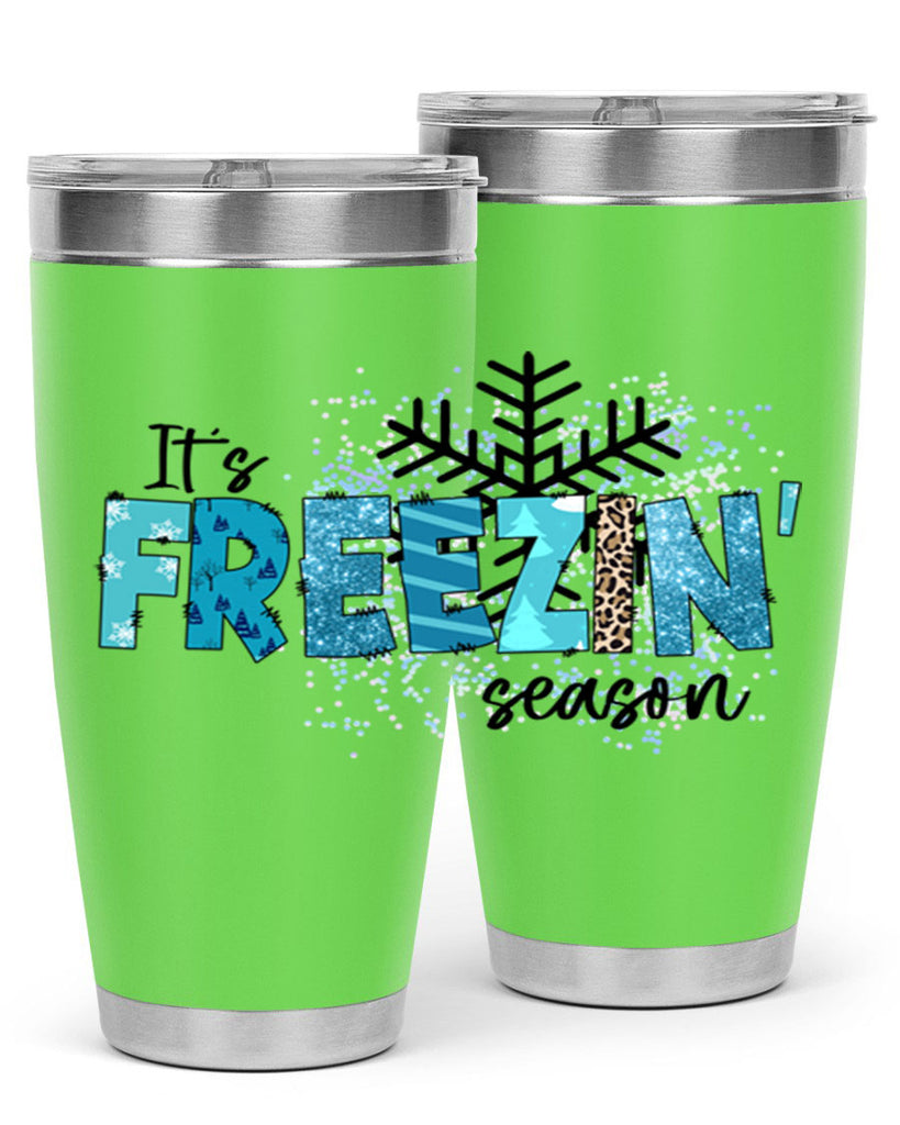 It s freezin season 266#- winter- Tumbler