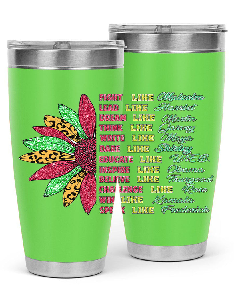 Juneteenth Sunflower Design 17#- Juneteenth- tumbler