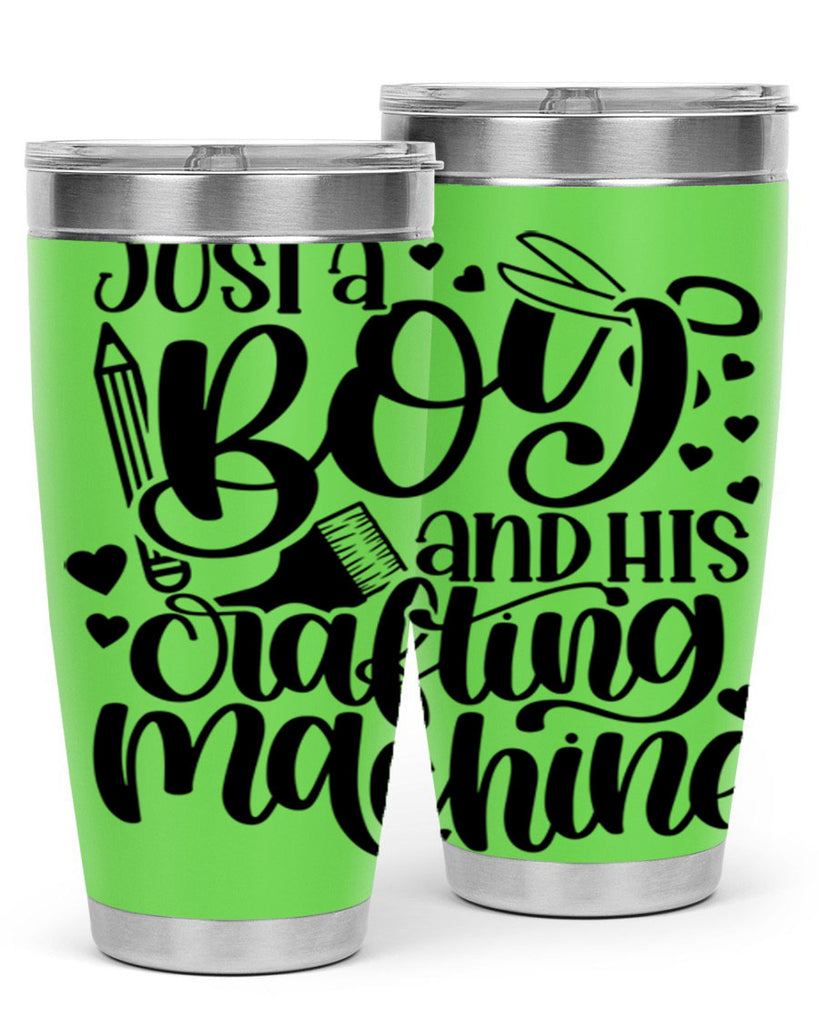 Just A Boy And His Crafting 17#- crafting- Tumbler