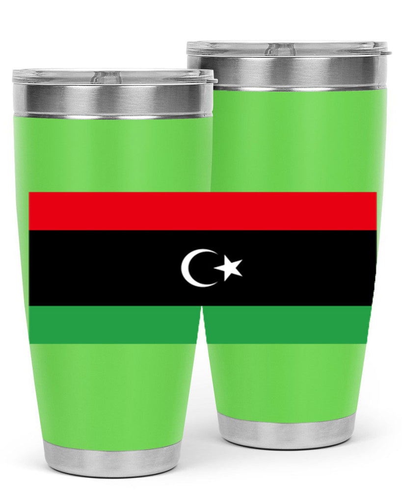 Libya 100#- world flags- Tumbler