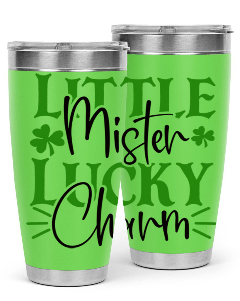 Little Mister Lucky Charm Style 153#- St Patricks Day- Tumbler