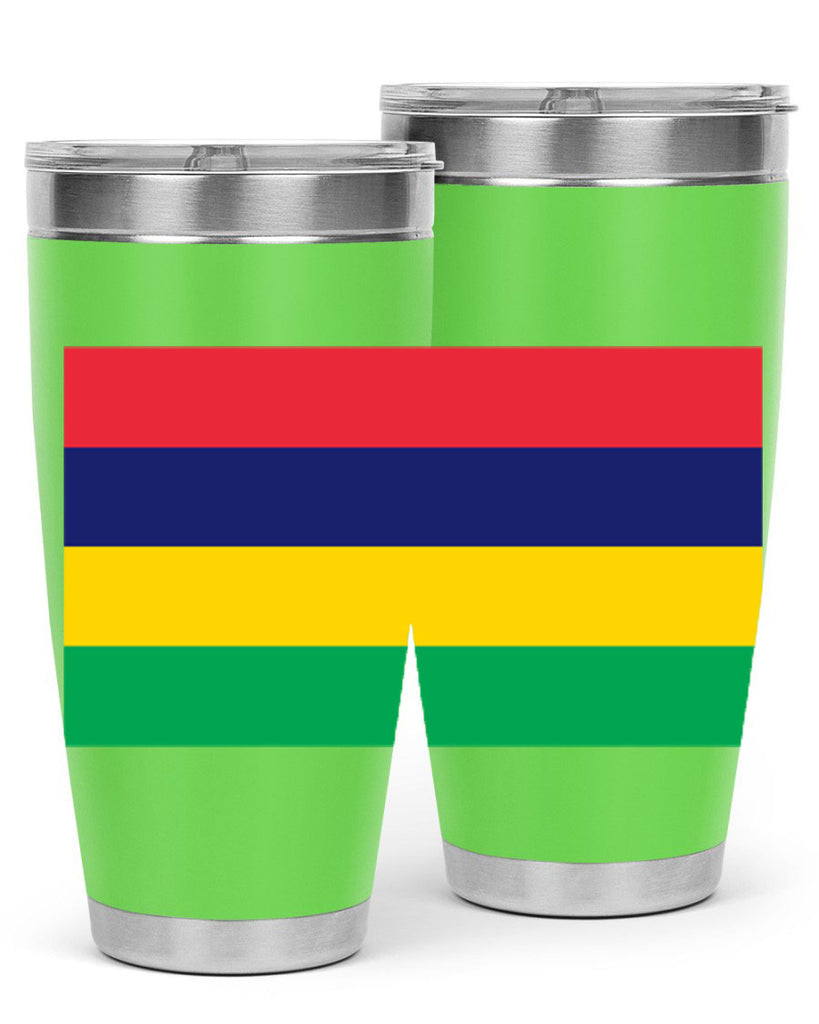 Mauritius 88#- world flags- Tumbler