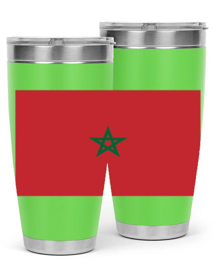 Morocco 81#- world flags- Tumbler