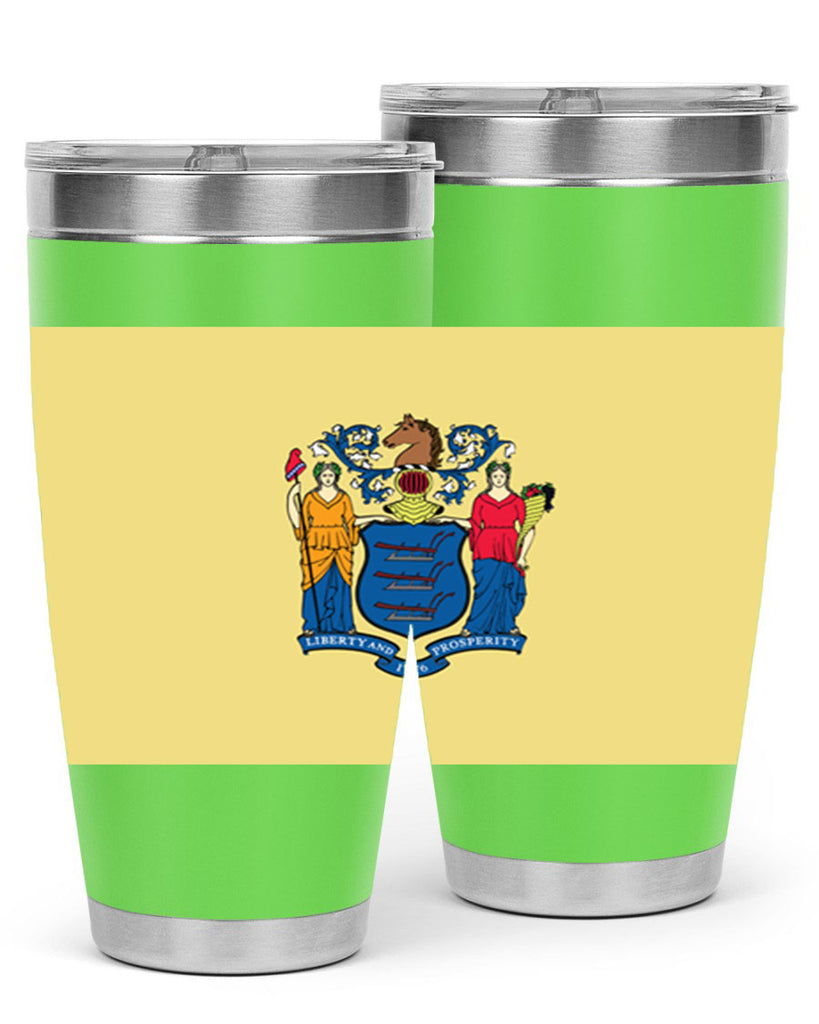 New Jersey 22#- Us Flags- Tumbler