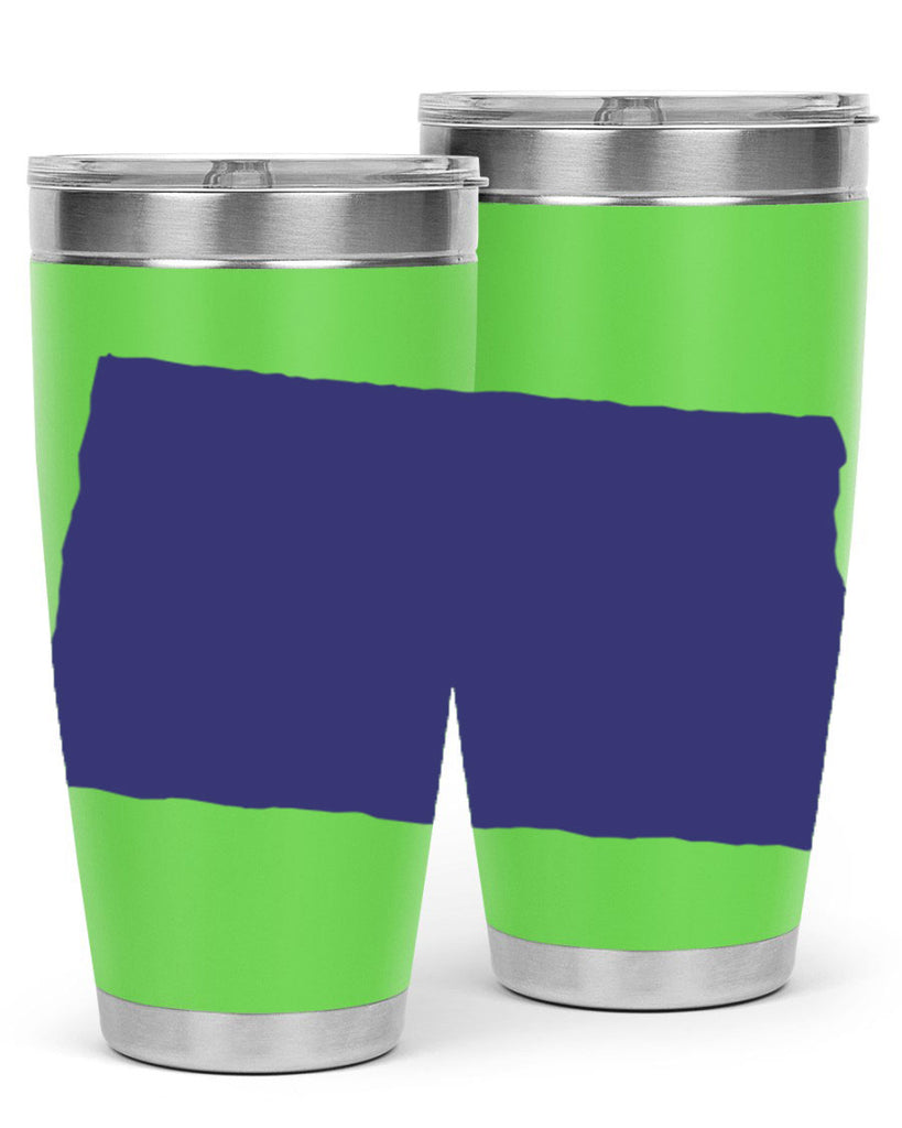 North Dakota 17#- stateflags- Tumbler