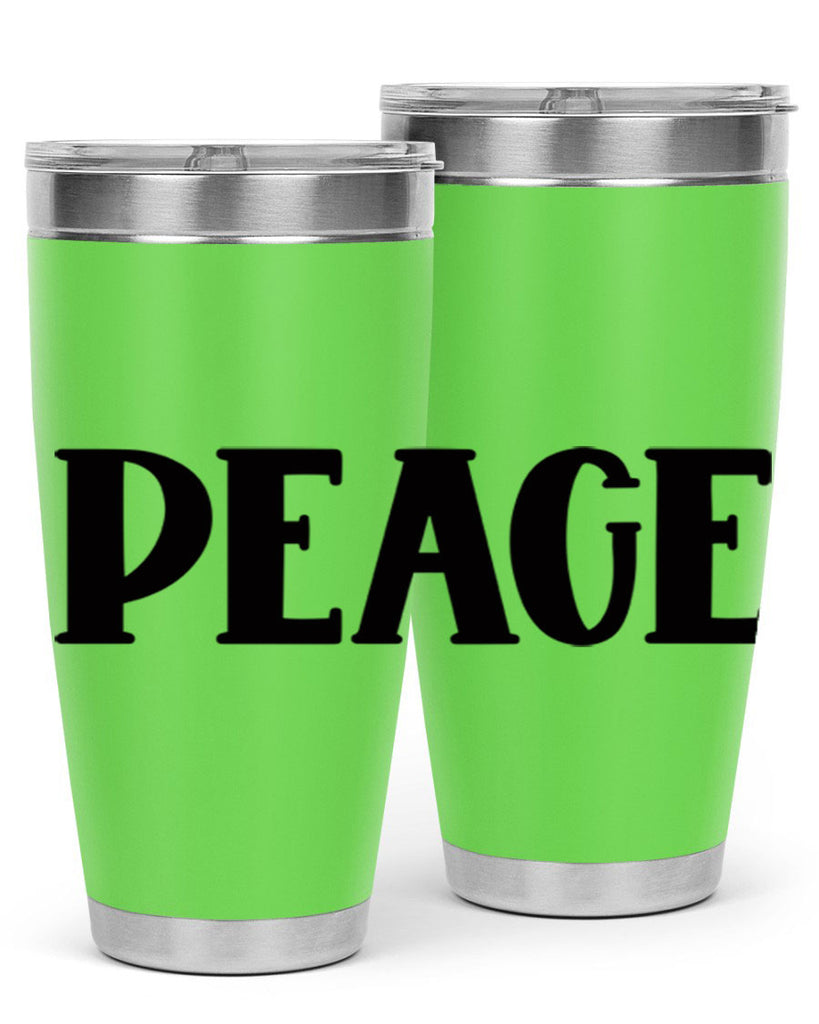 Peace Style 40#- St Patricks Day- Tumbler
