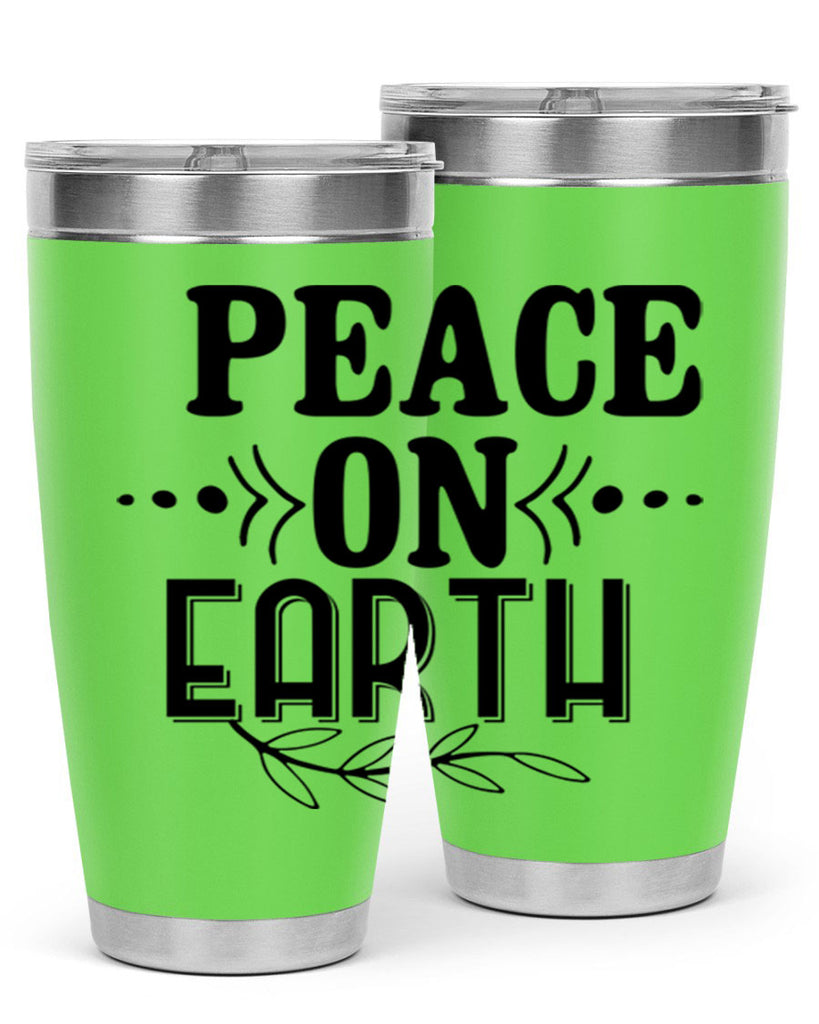 Peace on Earth 334#- winter- Tumbler