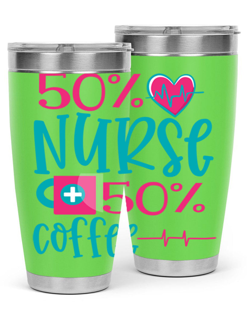 Percent Nurse Percent Coffee Style Style 60#- nurse- tumbler