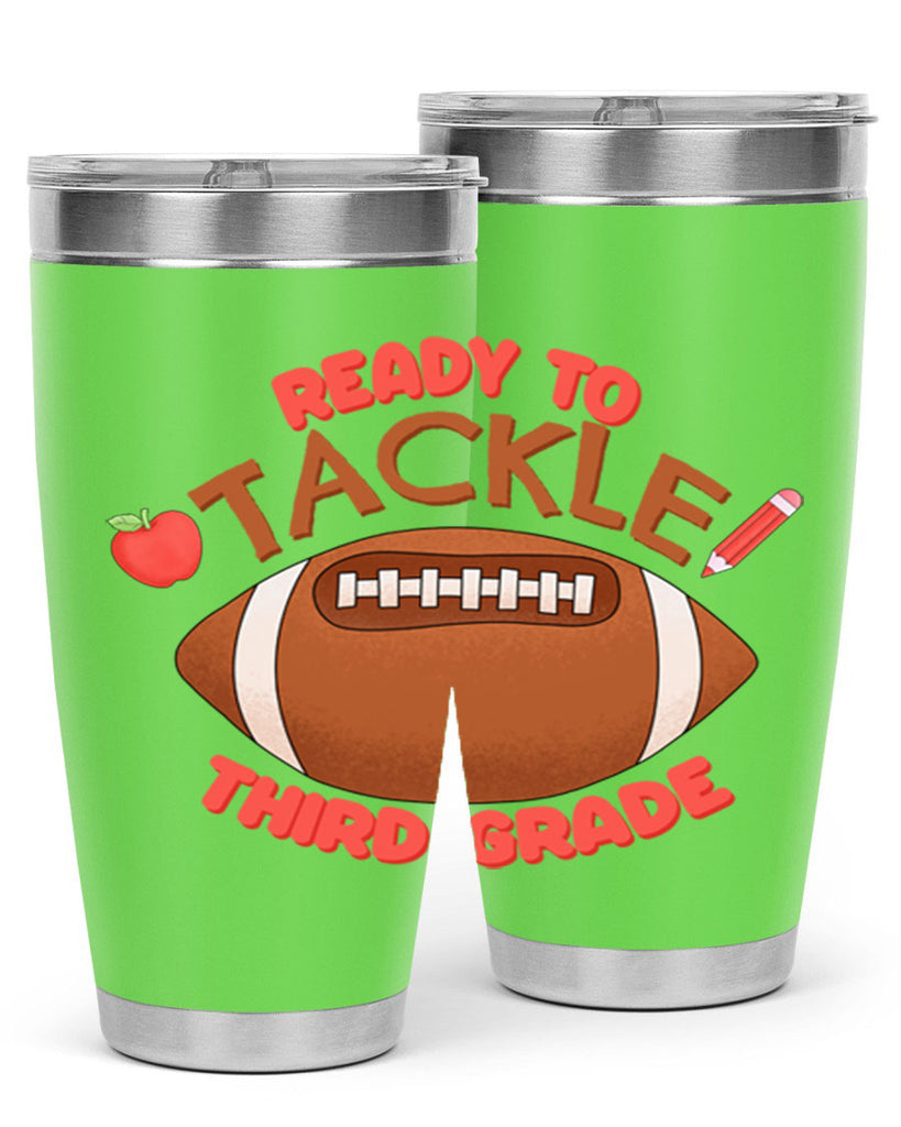 Ready to tackle 3rd Grade 22#- 3rd grade- Tumbler