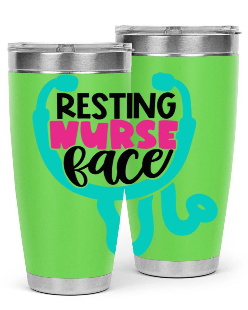 Resting Nurse Face Style Style 57#- nurse- tumbler