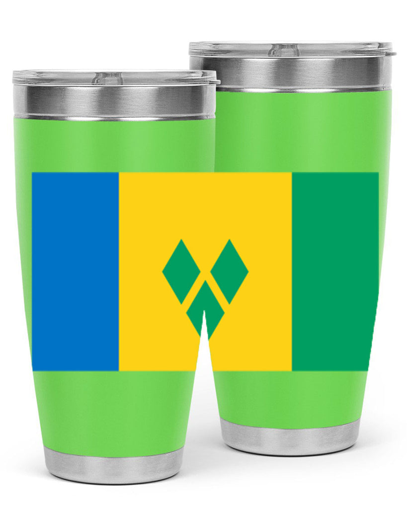 Saint Vincent and the Grenadines 50#- world flags- Tumbler
