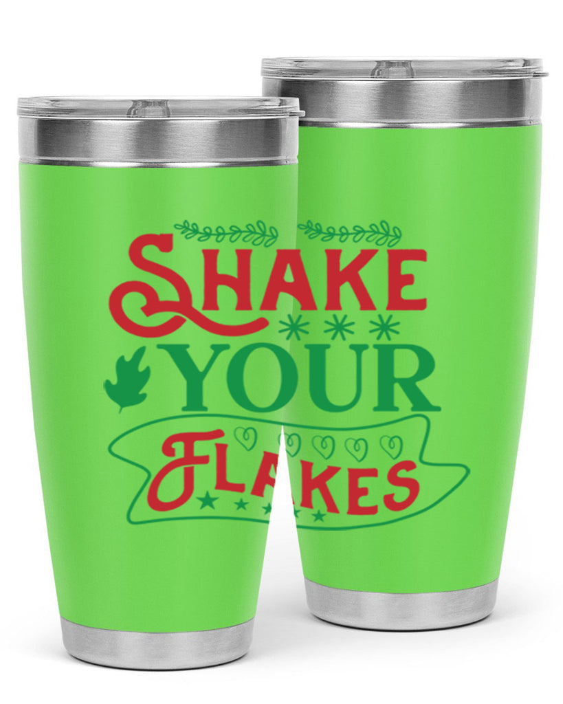 Shake Your Flakes 358#- winter- Tumbler