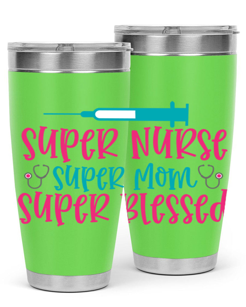 Super Nurse Super Mom Style Style 24#- nurse- tumbler
