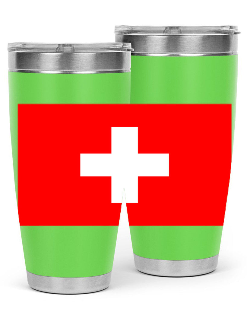 Switzerland 28#- world flags- Tumbler