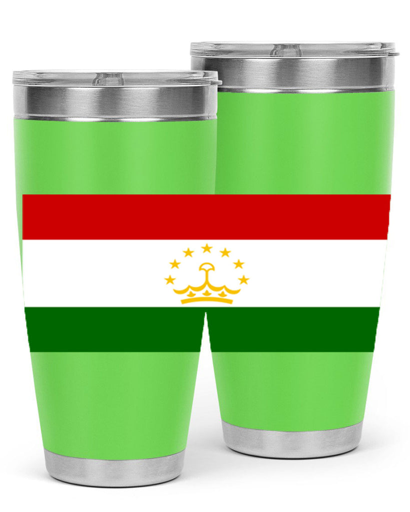 Tajikistan 25#- world flags- Tumbler