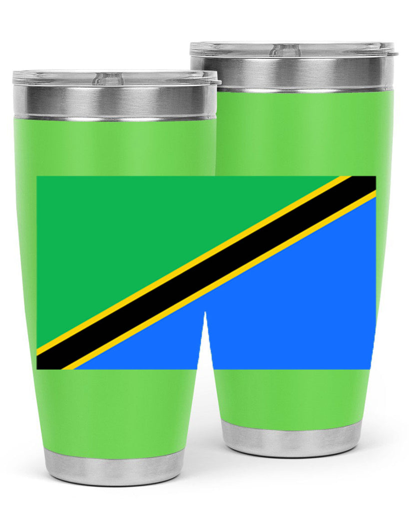 Tanzania 24#- world flags- Tumbler