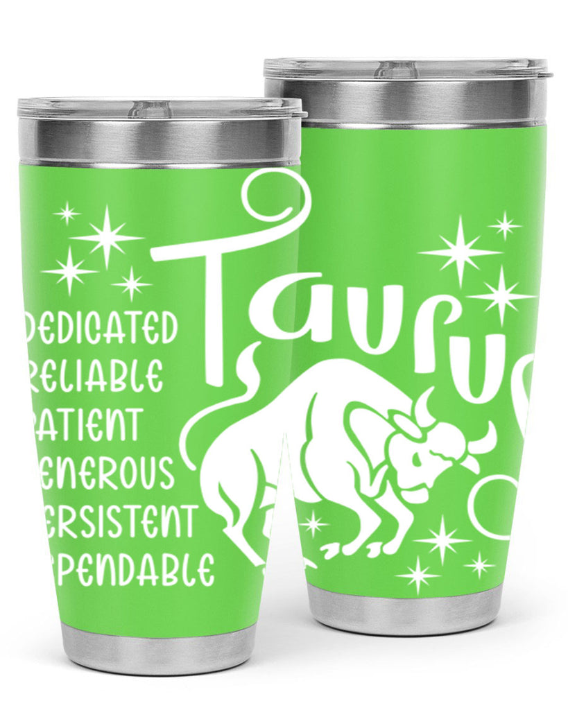 Taurus 491#- zodiac- Tumbler