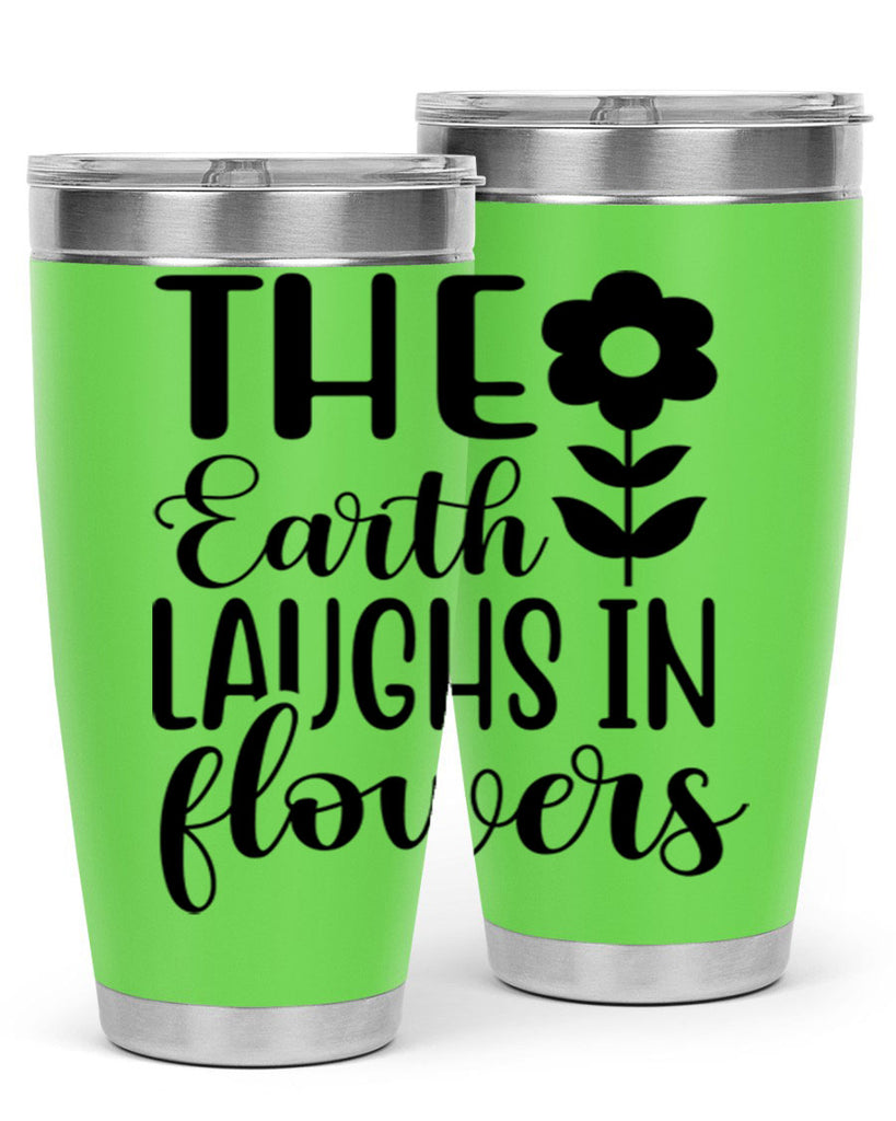 The earth laughs in flowers 548#- spring- Tumbler