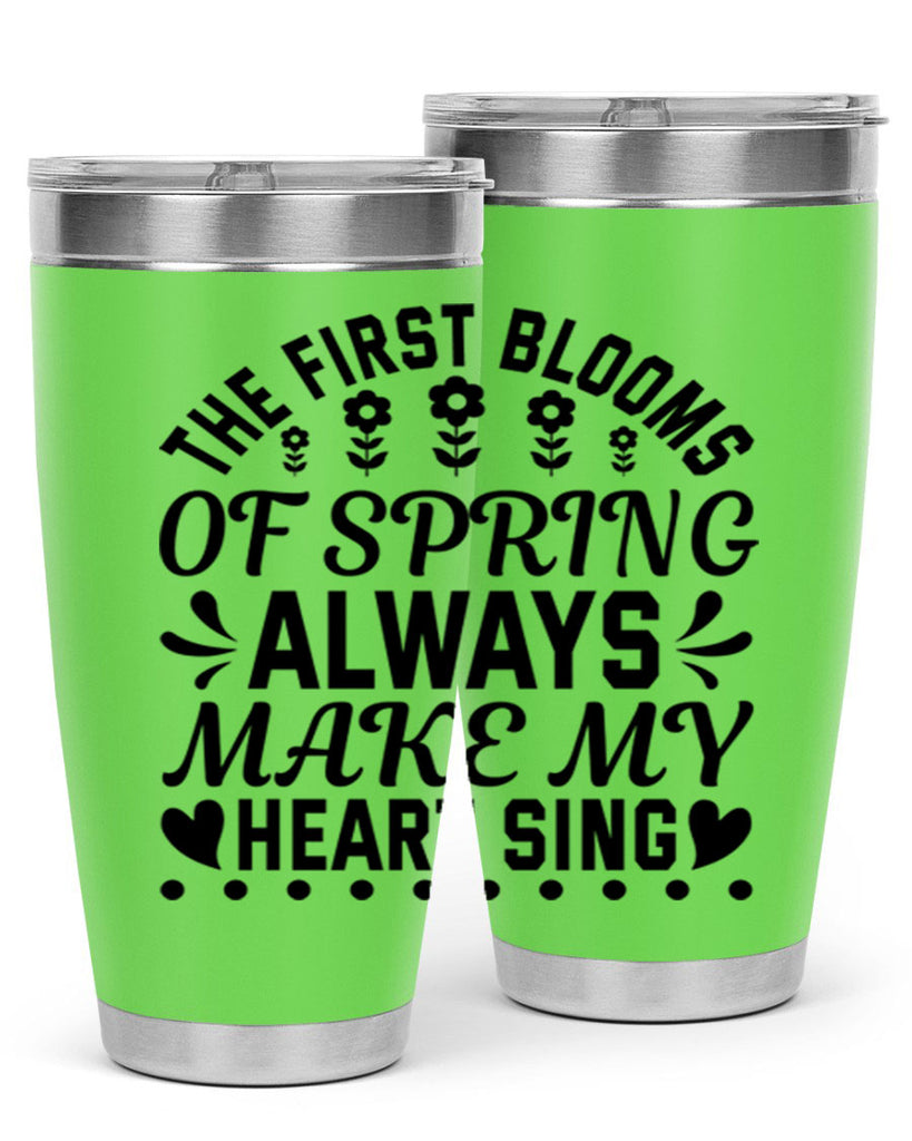 The first blooms of spring 549#- spring- Tumbler