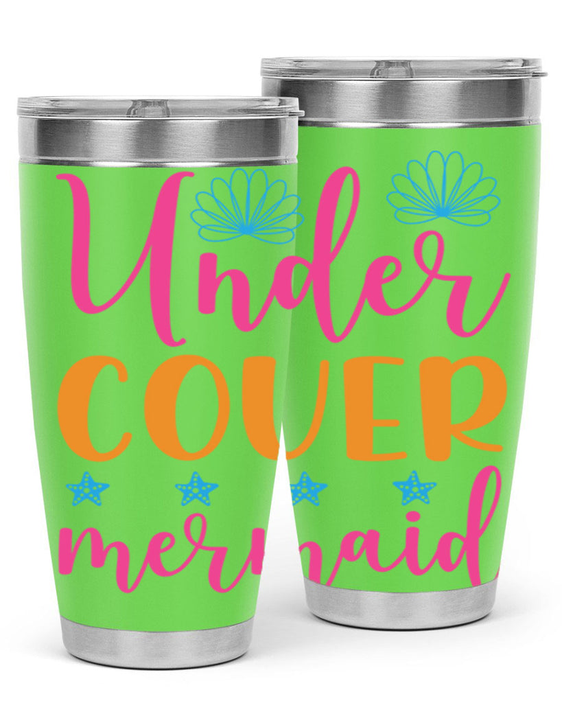 Under Cover Mermaid Design 653#- mermaid- Tumbler