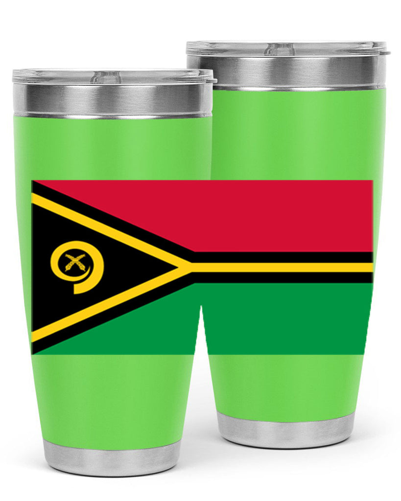 Vanuatu 7#- world flags- Tumbler