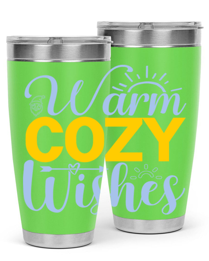 Warm cozy wishes447#- winter- Tumbler