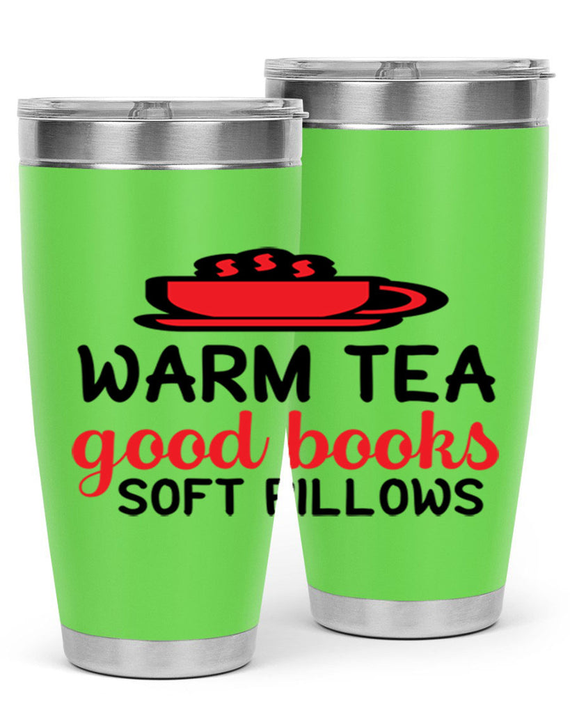 Warm tea good books soft pillows 448#- winter- Tumbler