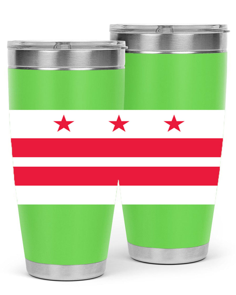 Washington DC 5#- Us Flags- Tumbler