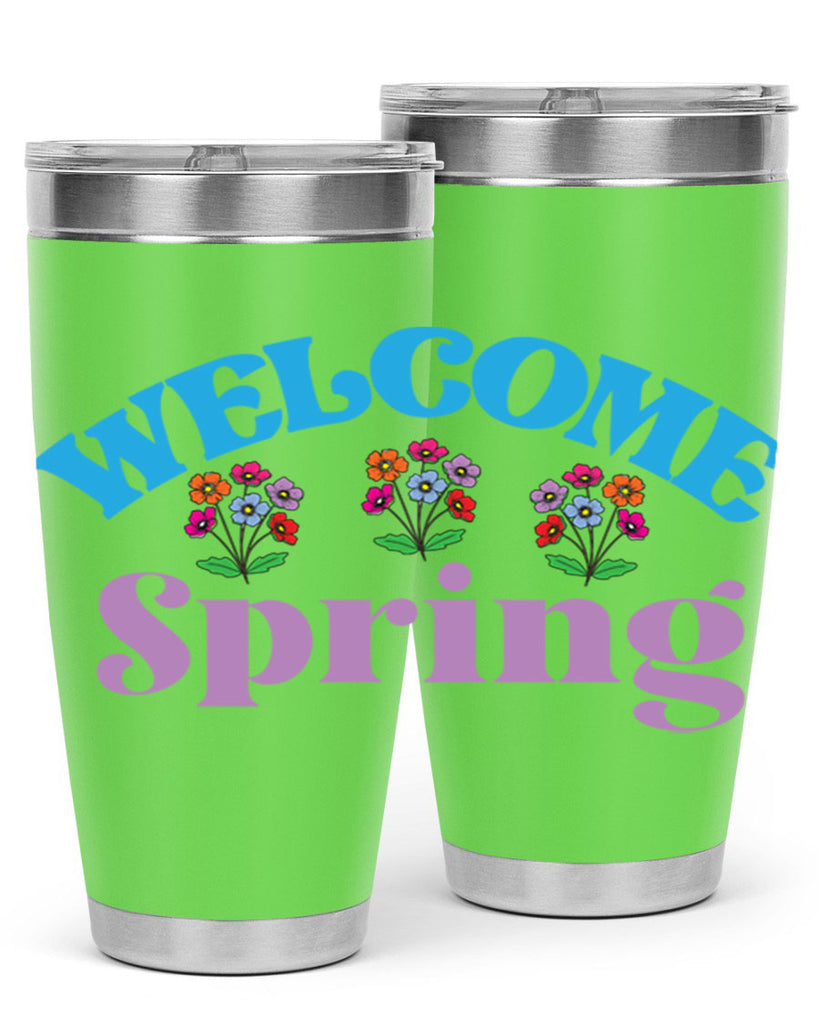 Welcome Spring  600#- spring- Tumbler