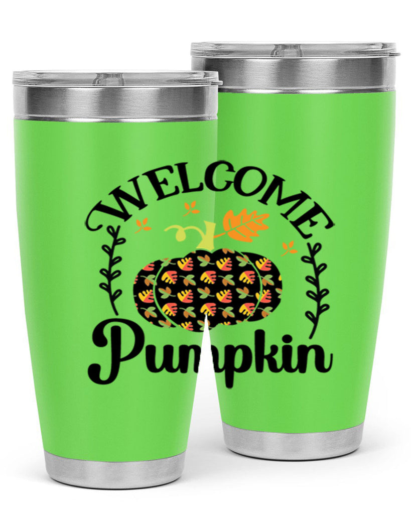Welcomepumpkin 640#- fall- Tumbler