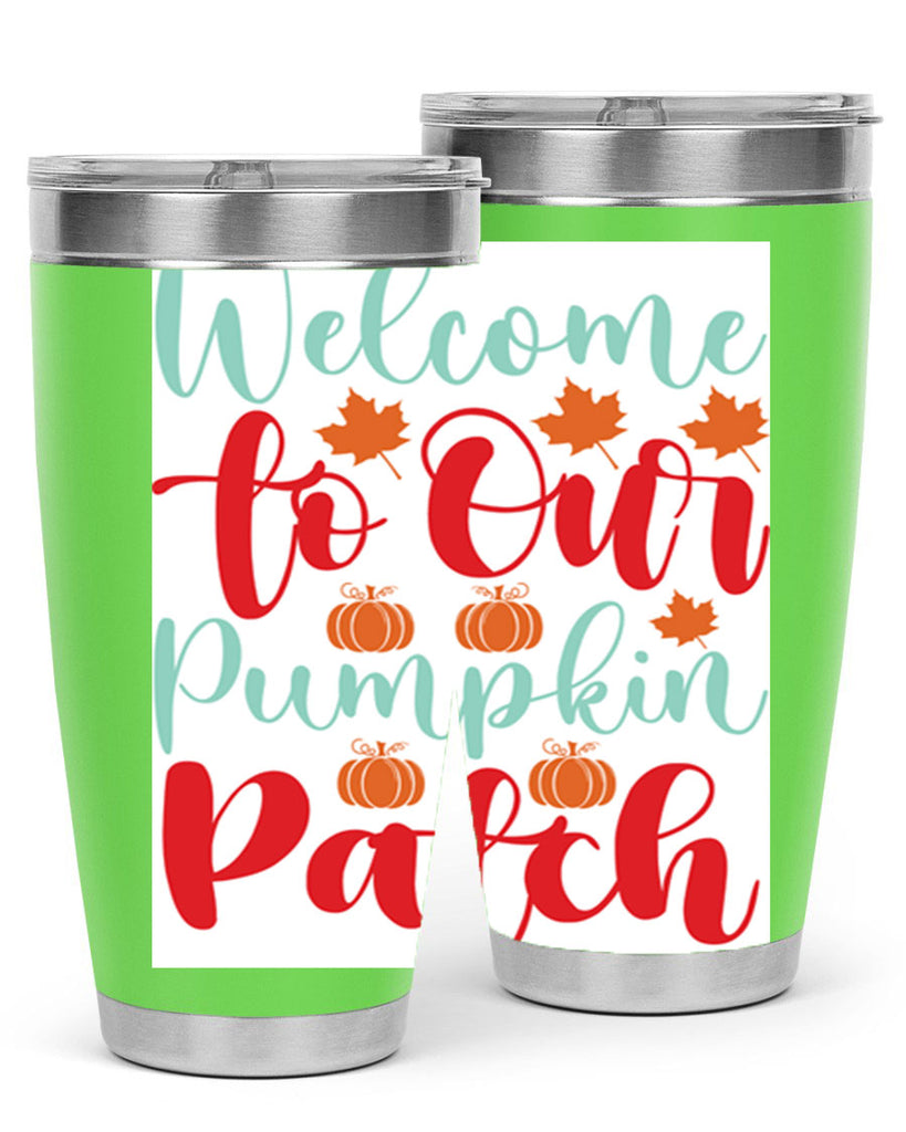 WelcometoOurPumpkinPatch 643#- fall- Tumbler