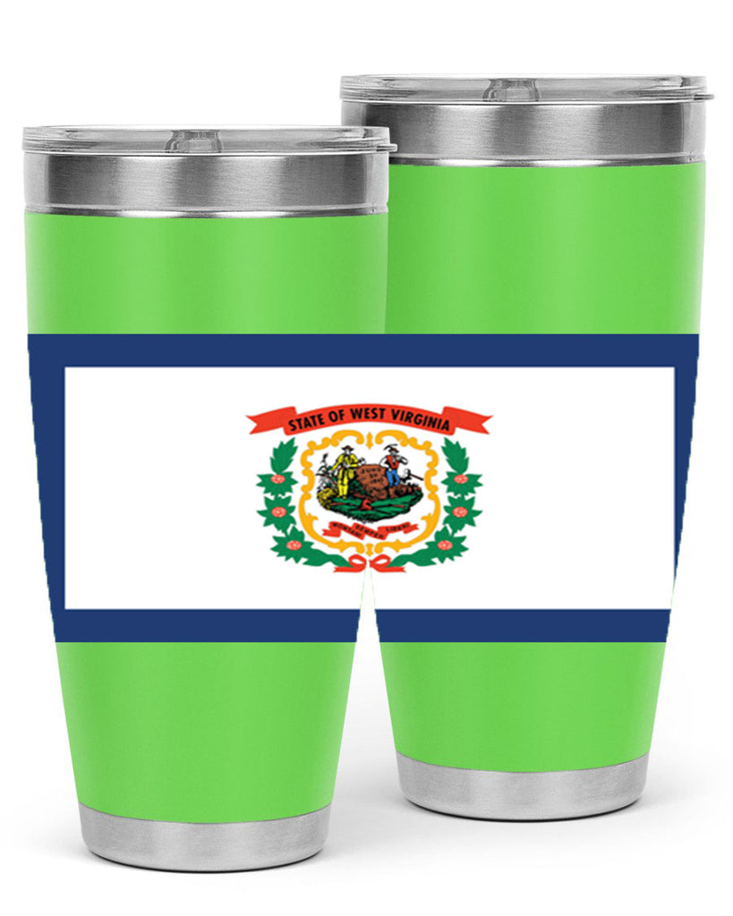 West Virginia 3#- stateflags- Tumbler