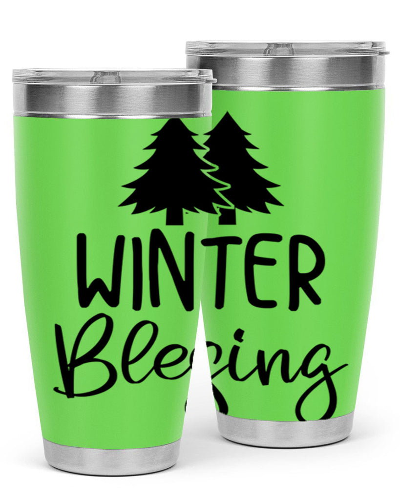 Winter Blesing483#- winter- Tumbler
