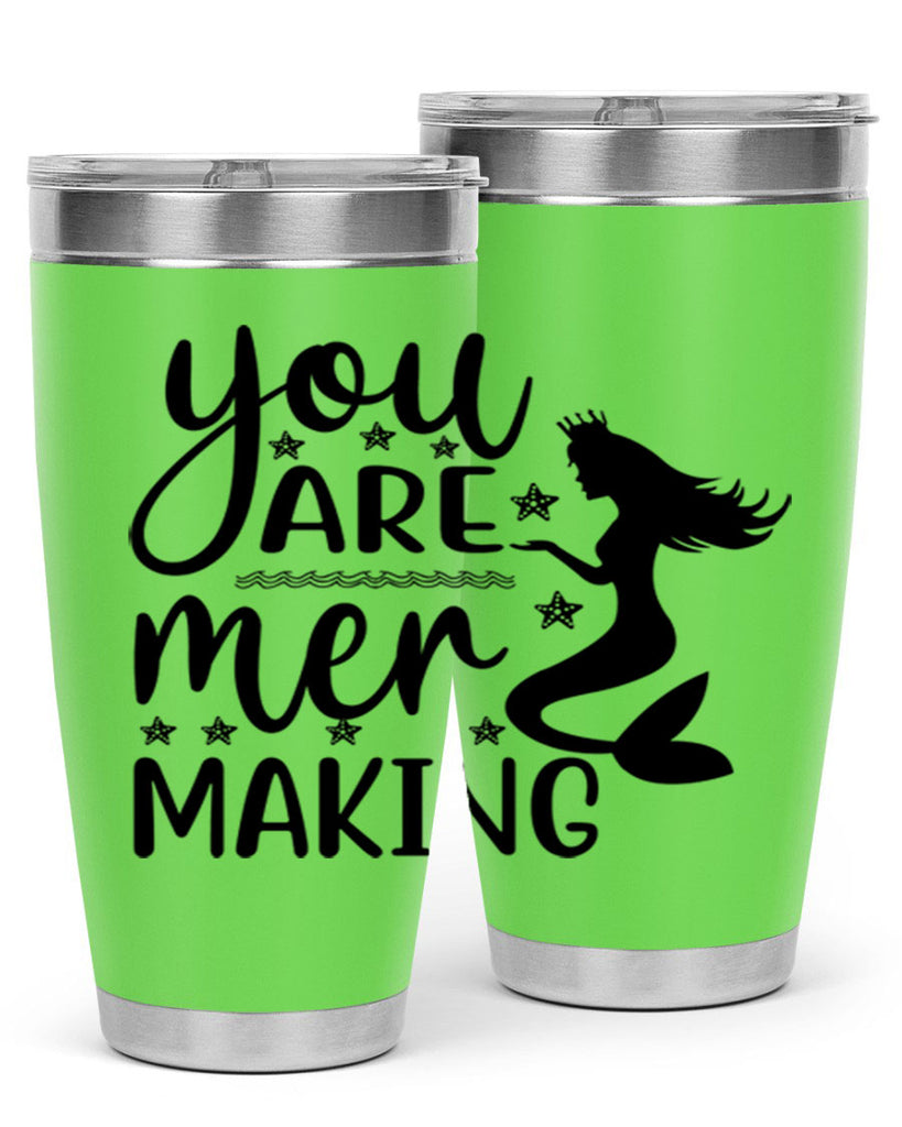You are mer making 684#- mermaid- Tumbler
