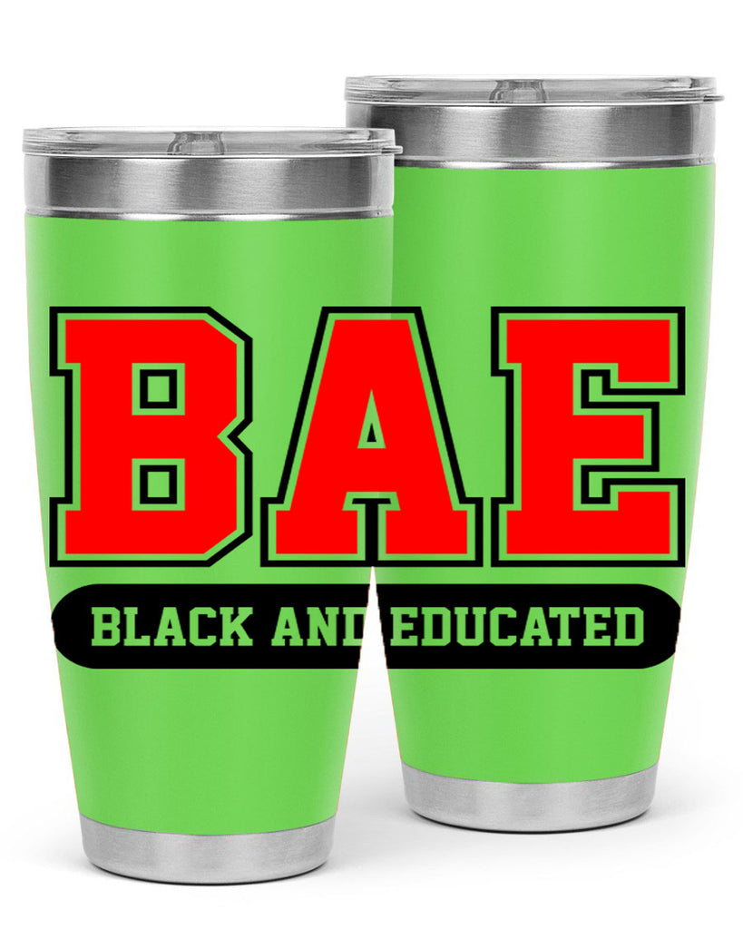 bae black and educated 266#- black words phrases- Cotton Tank